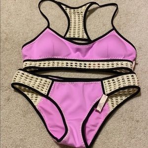 Victoria’s Secret crochet bikini set medium